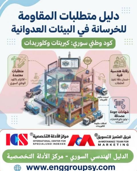 How does compliance with the requirements of the Syrian National Code protect concrete structures from the effects of aggressive environments rich in sulfates and chlorides?