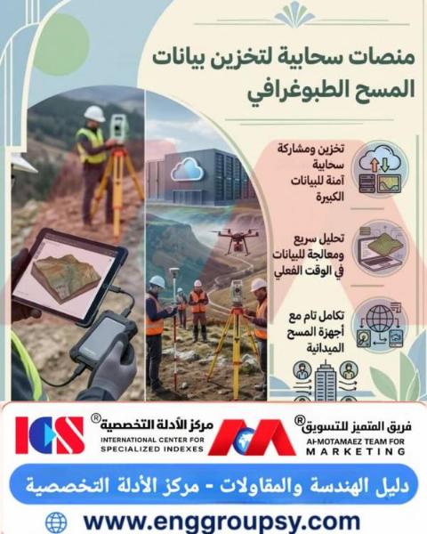 كيف تحمي المنصات السحابية بيانات المسح الطبوغرافي؟